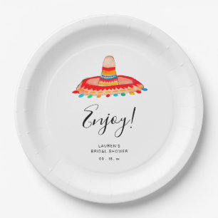 Assiettes En Carton Fiesta de Sombrero