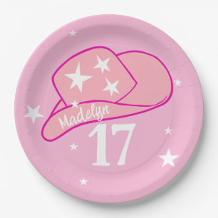 Assiettes En Carton Fille de seins moderne Casquette occidentale Fille