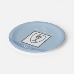Assiettes En Carton Fils, Calice en Argent pour Première Communion