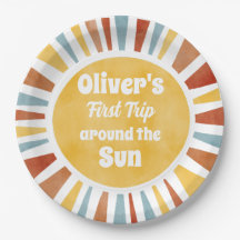 First Trip Around The Sun Invitation
