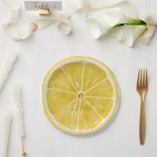 Assiettes En Carton Fleur carrelée méditerranéenne Italien Positano Le