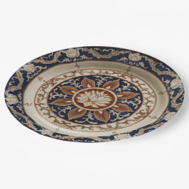 Assiettes En Carton Fleur élégante Fleurie Céramique victorienne Maria