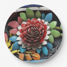 Fleur en bois