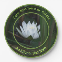 Fleur Lily Lotus brillante Parti personnalisé