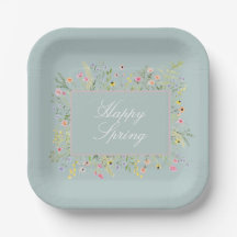 Fleur sauvage aquarelle Bon printemps 