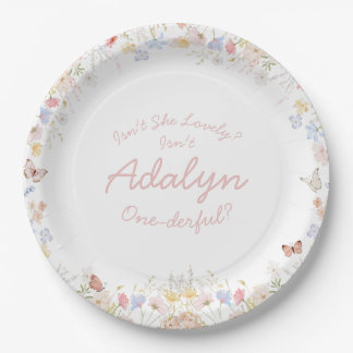 Assiettes En Carton Fleur sauvage n'est-elle pas superbes plaques de p