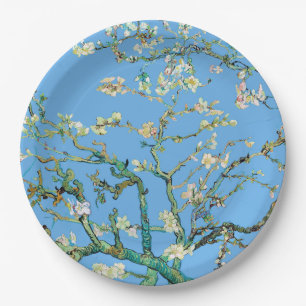 Assiettes En Carton Floraison des amandiers Vincent Van Gogh