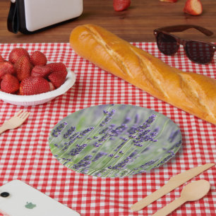 Assiettes En Carton Flore de la lavande