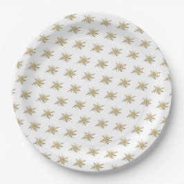 Assiettes En Carton Flore d'Edelweiss