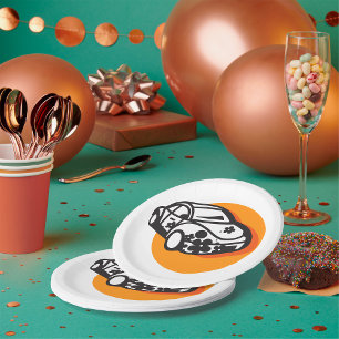 Assiettes En Carton Flower Power Car Cute Hippie Style