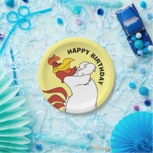 Assiettes En Carton Foghorn Leghorn Bras Croisés