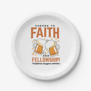 Assiettes En Carton Foi et bourse - Oktoberfest Tee