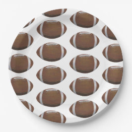 Assiettes En Carton "Football"