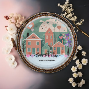 Assiettes En Carton Forever Accueil Pastel Coeurs Adoption Foster Douc