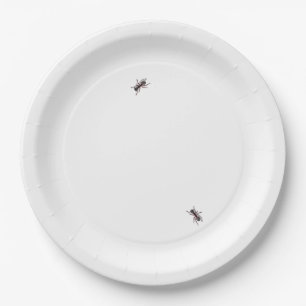 Assiettes En Carton Fourmi Bug drôle d'humour