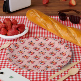 Assiettes En Carton Fox Paper Plates