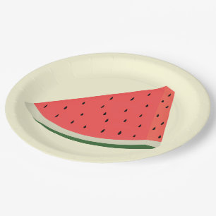 Assiettes En Carton Fraise savoureuse - sucrée -