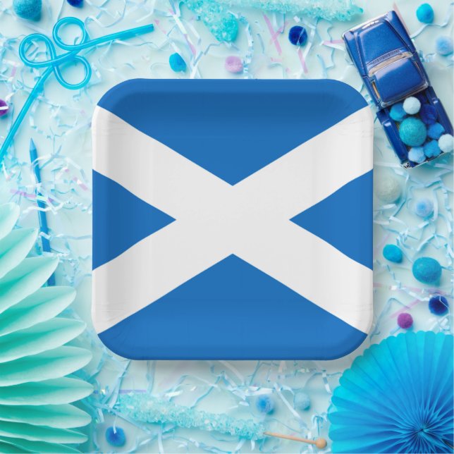 Assiettes En Carton Freedom de Scotland (Fête)