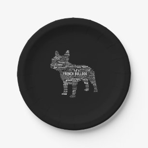Assiettes En Carton French Bulldog Words T Ways
