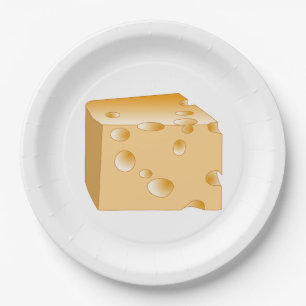 Assiettes En Carton Fromage suisse