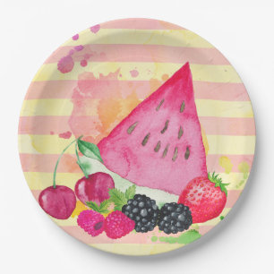 Assiettes En Carton Fruité