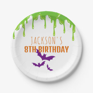 Assiettes En Carton Fun Éffrayant Halloween Parti Anniversaire de enfa