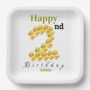 Assiettes En Carton Fun Fluttant