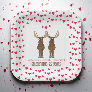 Assiettes En Carton Funny Anniversaire Personnalisé