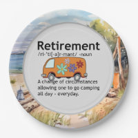 Funny Camping Définition de retraite
