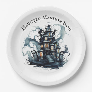 Assiettes En Carton Gala gothique : Haunted Mansion Bash