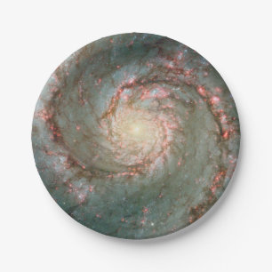 Assiettes En Carton Galaxie de tourbillon