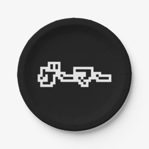 Assiettes En Carton Gamer Japonais ゲ ー マ Langue Nihongo
