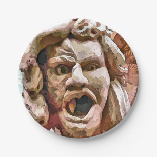 ASSIETTES EN CARTON GARGOYLE