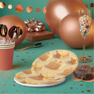Assiettes En Carton Gâteau à l'ananas