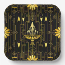 Gatsby noir or élégant