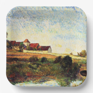 Assiettes En Carton Gauguin - La Ferme en Grue,