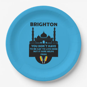 Assiettes En Carton Gay pride Brighton