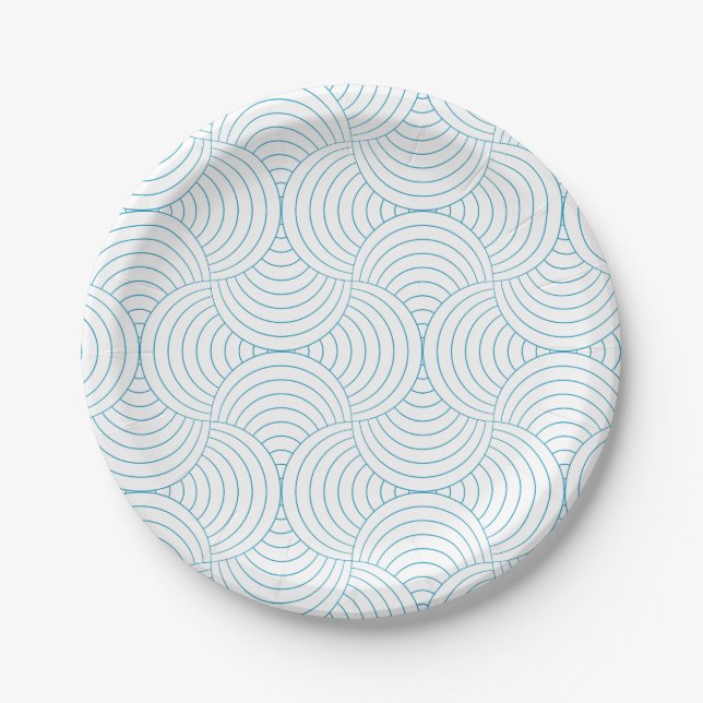 Assiettes En Carton geometric #2 (Devant)
