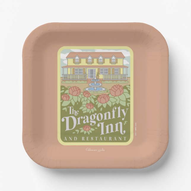 Assiettes En Carton Gilmore Girls | Le Dragonfly Inn & Restaurant (Recto)