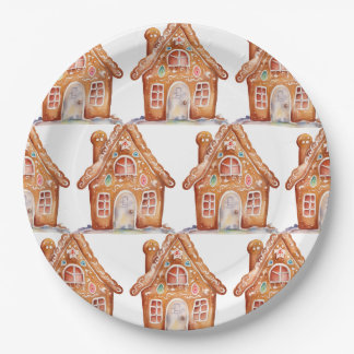 Assiettes En Carton Gingerbread Wings