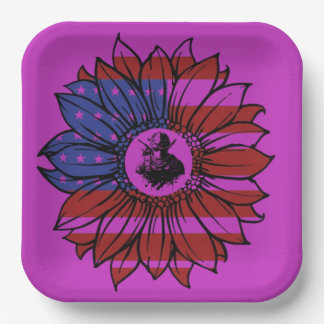 Assiettes En Carton Glorious Veterans pink