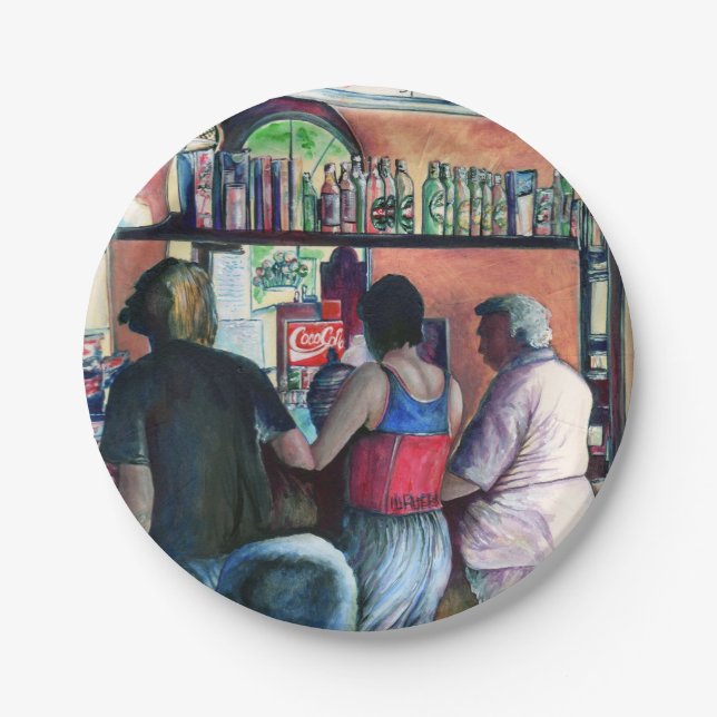 Assiettes En Carton Golf Bufe, Budapest (Devant)