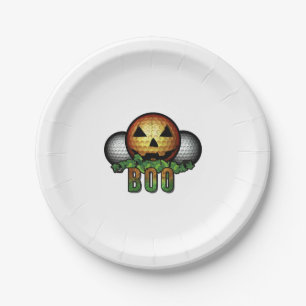 Assiettes En Carton Golf Club Parcours Halloween Golfer Retirement Cad