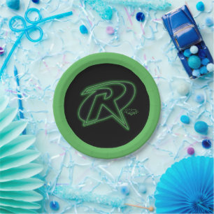 Assiettes En Carton Gotham Knights Robin Logo