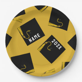 Assiettes En Carton Graduation 2025 Plaques papier de partie