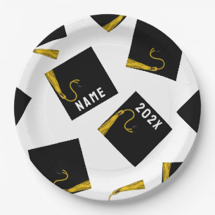 Assiettes En Carton Graduation 2025 Plaques papier de partie