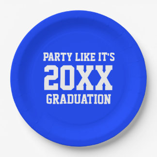 Assiettes En Carton Graduation Partie Plates de papier amusant