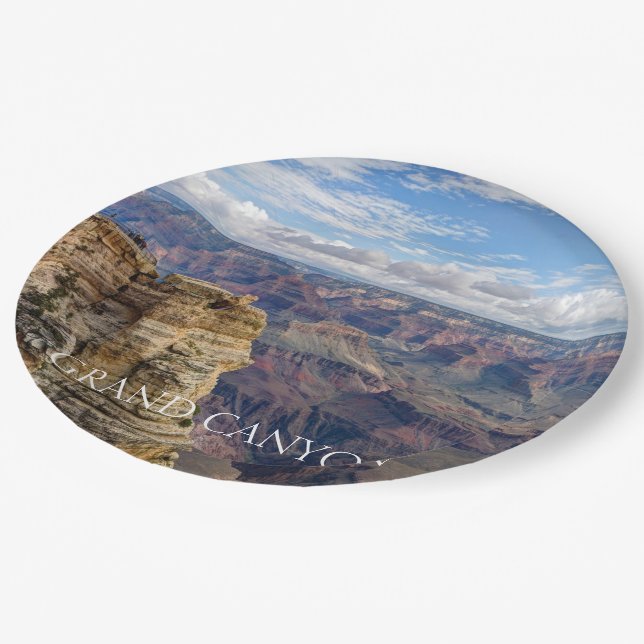 Assiettes En Carton Grand Canyon 7 (Angle)