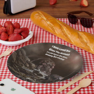 Assiettes En Carton **"Grand cœur, amour minuscule : l'affection d'un