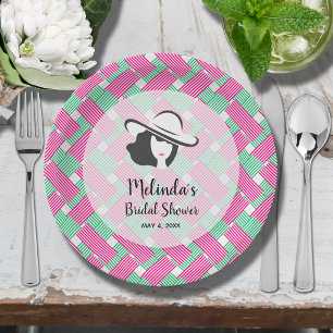 Assiettes En Carton Grand Derby Chapeau Baby Shower